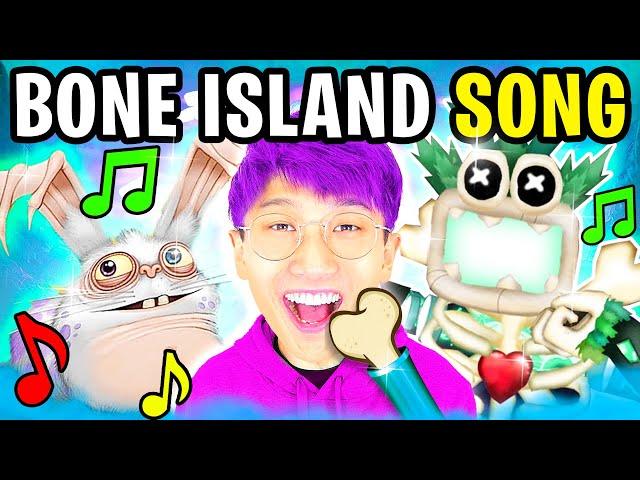 MY SINGING MONSTERS - BONE ISLAND - FULL SONG! (LANKYBOX Playing MY SINGING MONSTERS!)