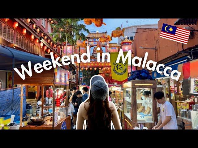 2D1N in Malacca, Malaysia Travel Vlog | Eat non-stop 