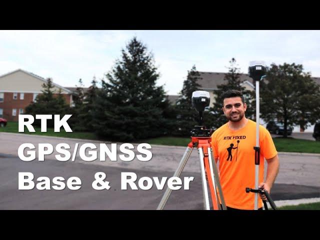 RTK GPS/GNSS with Base and Rover