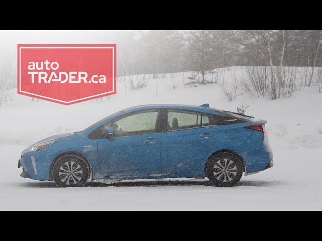 2020 Toyota Prius AWD-e Winter Test Drive
