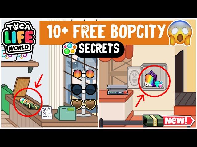 All New 10+ Free Bopcity Secrets in Tocalifeworld | Toca Boca Secrets | Toca Boca