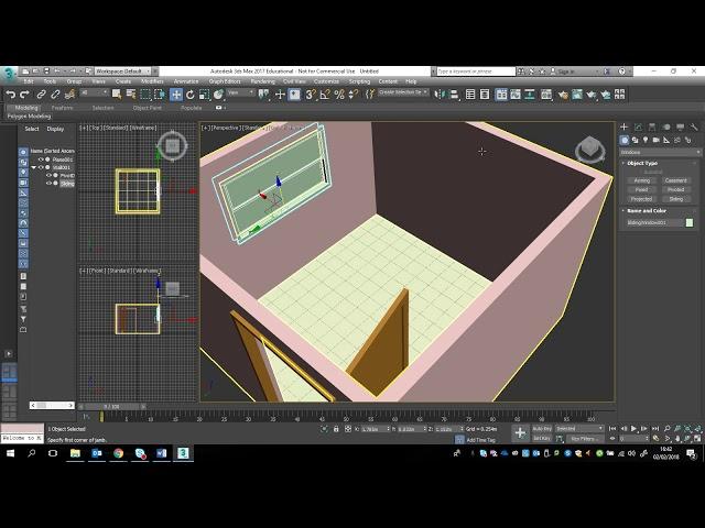 Creating a Room 3DS Max