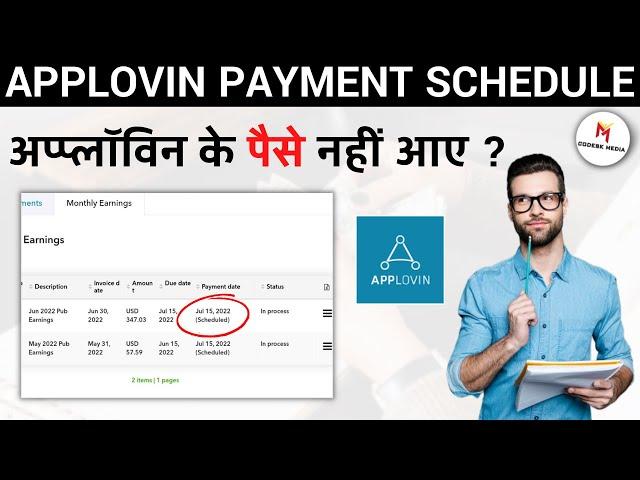 Applovin Payment scheduled - अप्प्लॉविन का पेमेंट नहीं मिल रहा Applovin Payout Details in Hindi