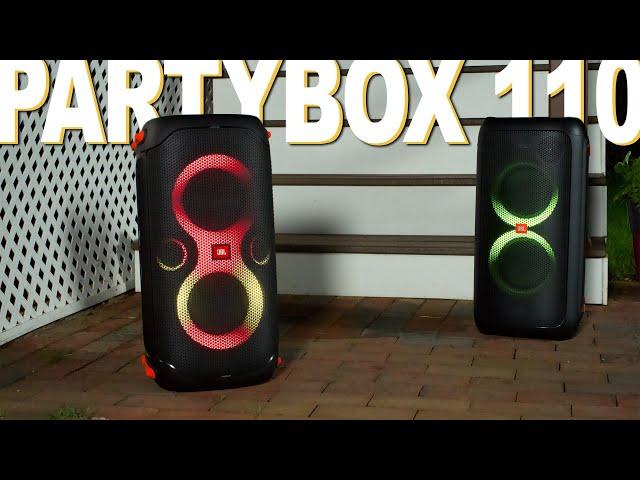 JBL Partybox 110 Review - A Refined Partybox 100