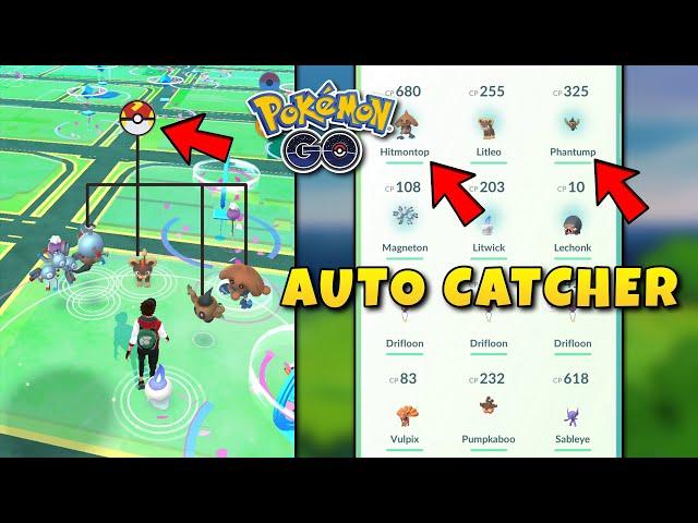 Pokémon Go New AutoCatch Feature | How to Auto Catch Pokémon in Pokémon Go | PGSharp