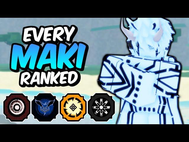 Every MAKI Ranked From WORST To BEST! | Shinobi Life 2 Bloodline Tier List