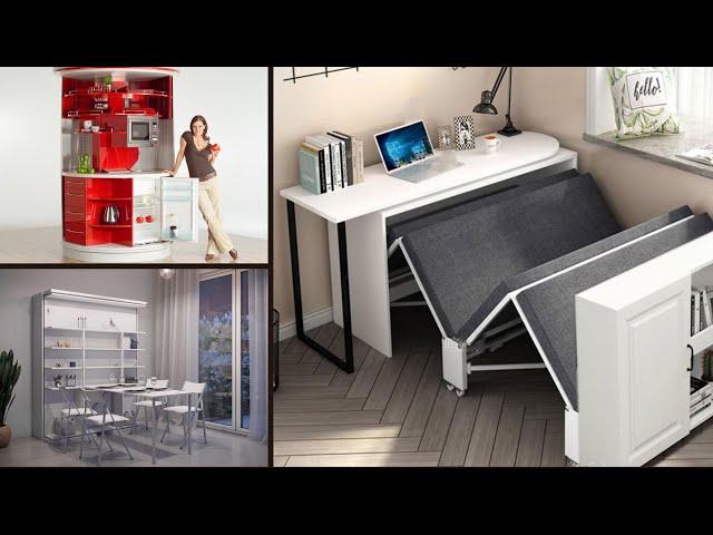 15 COOLEST Space Saving Furniture - Murphy Bed Ideas For Tiny Space