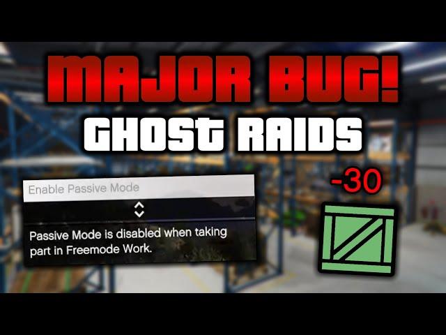 CRATE GRINDERS BEWARE! This 'Ghost Raid' Bug Can Secretly Take Your Cargo in GTA Online!