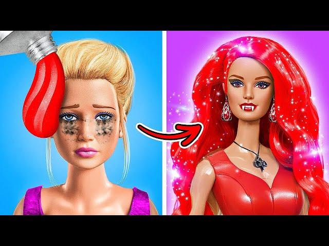 Barbie Becomes a Vampire ‍️ Romantic Makeover for Ken