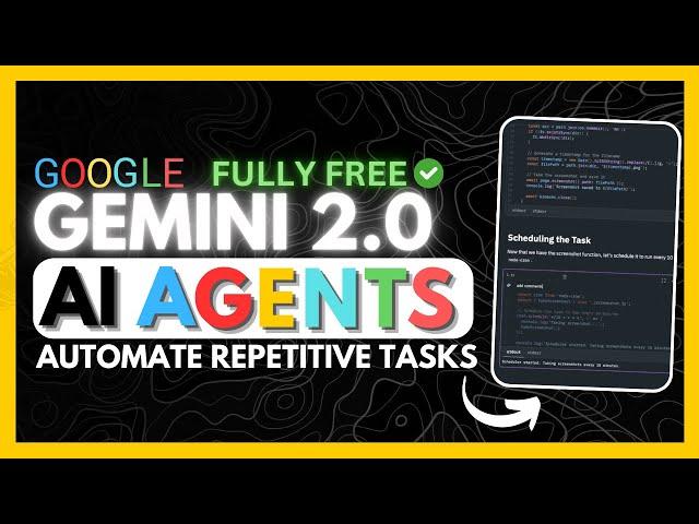 Gemini 2.0 AGENTS: Powerful AI Agents BY Gemini Can DO ANYTHING For FREE!