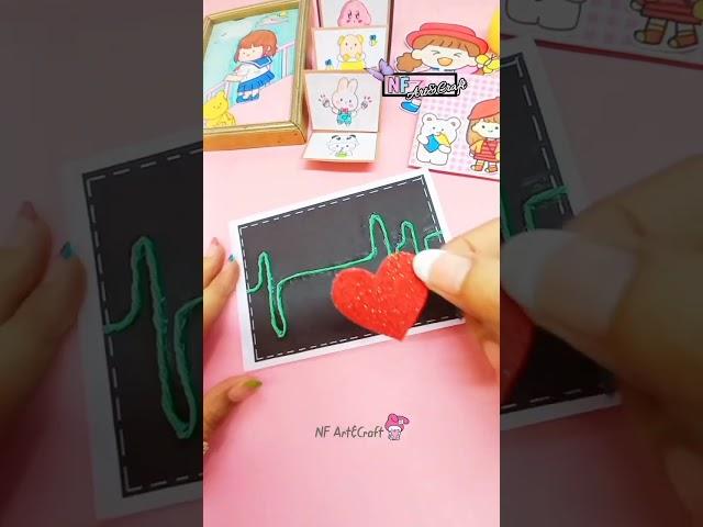 amazing card idea/creative craft/satisfying video/viral short/art/card making/unique ideas