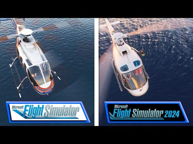 Flight Simulator 2024 VS 2020 | Graphics & Details Comparison | PC Max. Settings