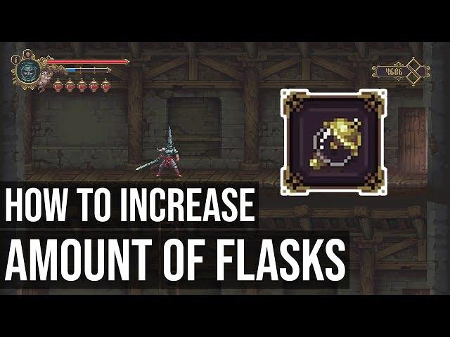 How To Increase Your Amount Of Flasks (How to Fill Empty Bile Vessel) - Blasphemous