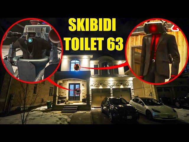 WE CAUGHT ALL SKIBIDI 63 HIDDEN SECRETS AT OUR HOUSE! (NEW SKIBIDI TOILET CHARACTERS)