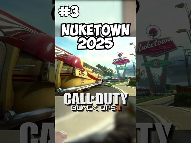 TOP 5 NUKETOWNS IN COD HISTORY! | Call of Duty Shorts