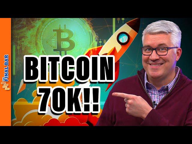 Bitcoin Blasts ABOVE 70K!