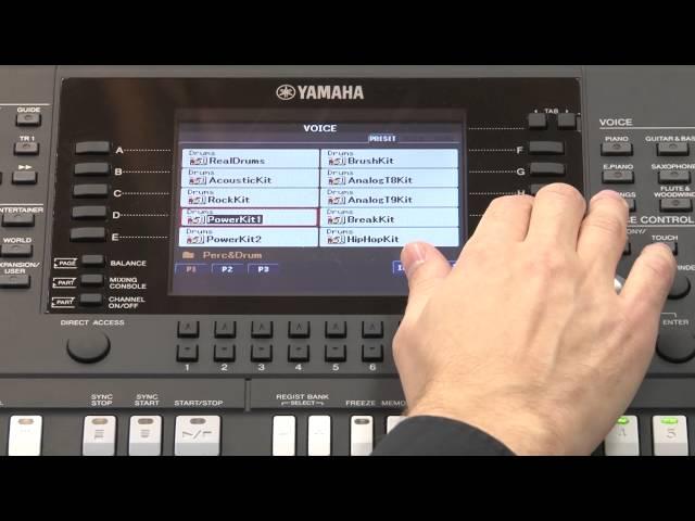 Yamaha PSR-S950: Поэтапная работа над созданием стиля