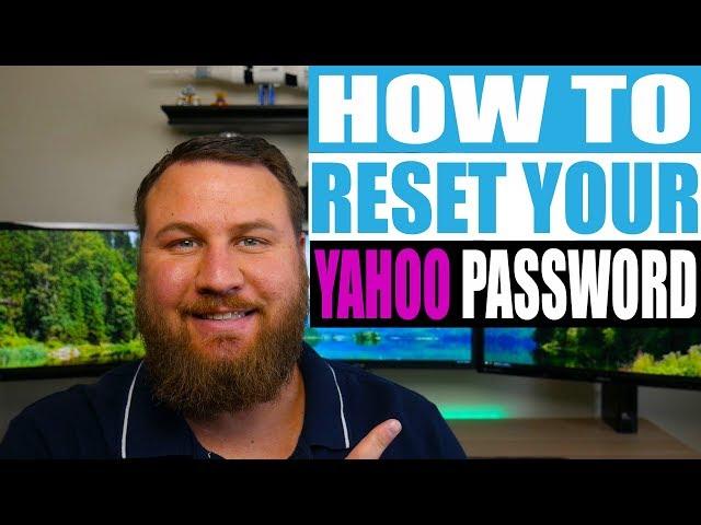 How to Reset your Yahoo Email Password