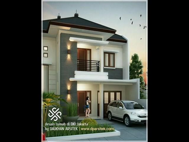 Desain Rumah di Kalibata Jakarta #desainrumah #gambarrumahminimalis #arsitek #dparsitek