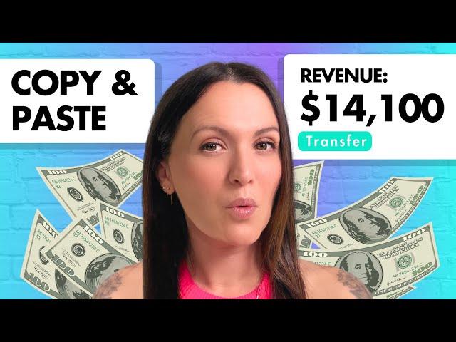 EARN $14,100 with this NEW Copy & Paste Method  AI Side Hustle