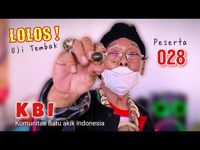 BATU AKIK ANTI TEMBAK  Juara Peserta Nomor 028 di KBI Surabaya #4newsgoo #batuakik #kbi