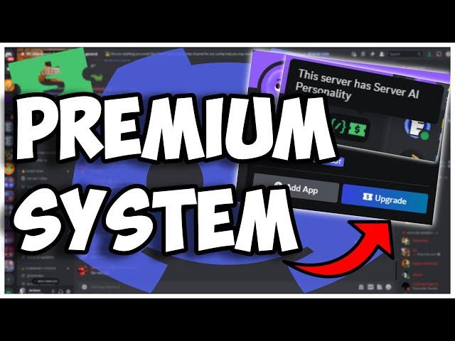 [NEW] - Discord Bot PREMIUM System Guide! || Discord.js V14