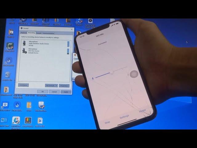 Turn your iPhone into a Microphone For PC | WO Mic
