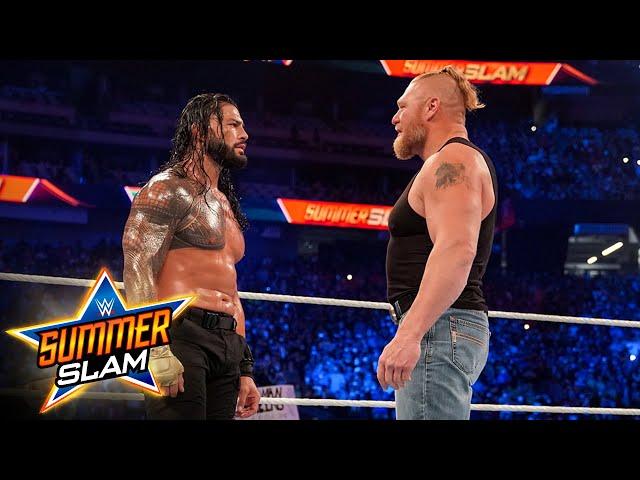 Brock Lesnar shocks Roman Reigns with SummerSlam return: SmackDown, Dec. 31, 2021