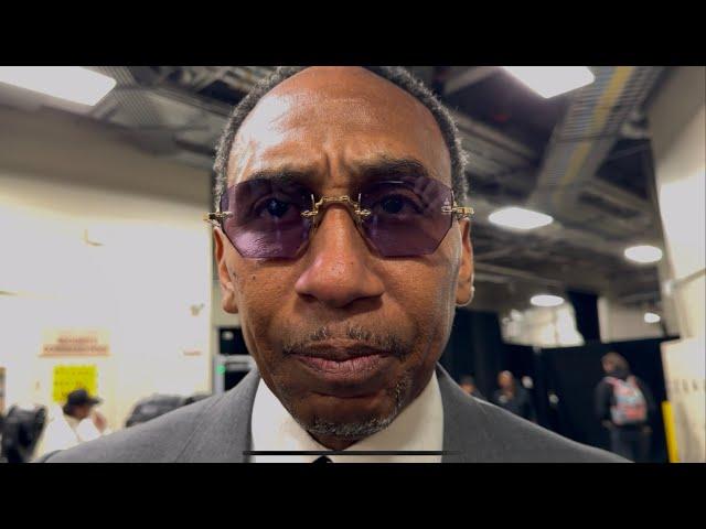 STEPHEN A SMITH PREDICTS CANELO-CRAWFORD "CANELO A VERY POWERFUL INDIVIDUAL, CAN CRAWFORD HURT HIM?"