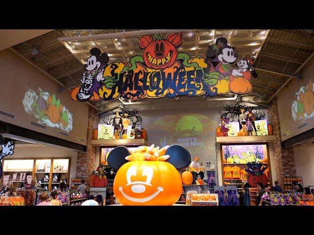 World of Disney Store at Disney Springs October 2024 Shopping Walkthrough in 4K | Walt Disney World