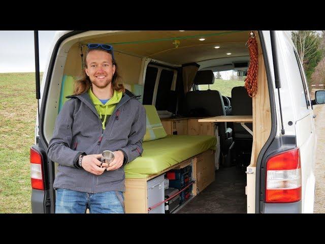 Roomtour VW T5 | Camper Bus - self conversion