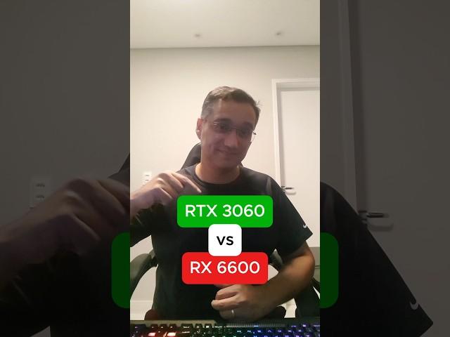 RTX 3060 vs RX 6600 !! Teste 1080p !!