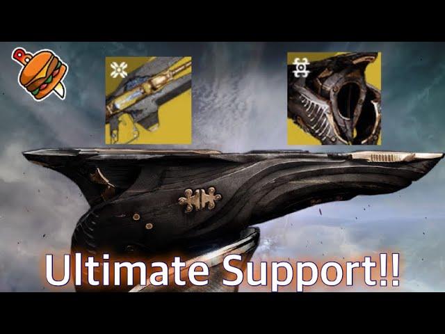 The ULTIMATE Cenotaph Solar Warlock SUPPORT Build // Destiny 2 Season of the Wish