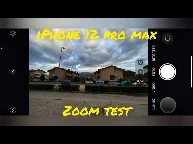 Apple Iphone 12 Pro Max zoom test | From 0,5X to 12X • 12Mpx | Test Camera