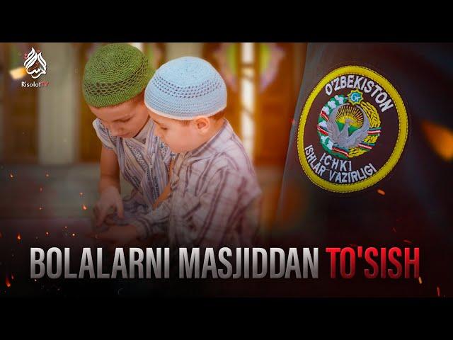 BOLALARNI MASJIDDAN TO'SISH | Ustoz Abu Abdulloh