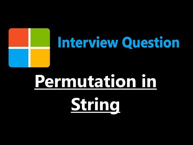 Permutation in String - Leetcode 567 - Python