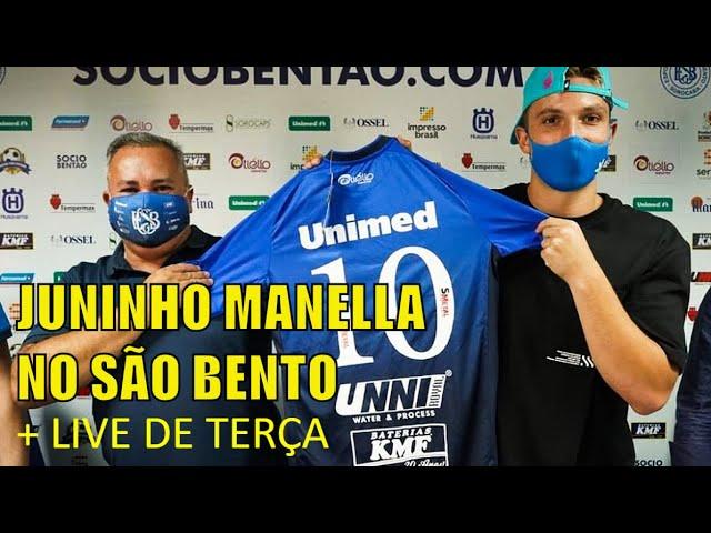 [Live] O que achei da contratação de Juninho Manella pelo São Bento