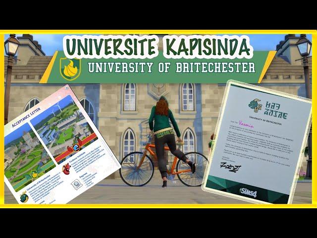 Discover University İnceleme #1 (Üniversite Kapısında)-Üniversite Kabul-Burslar-Yurtlar Sims4 Türkçe