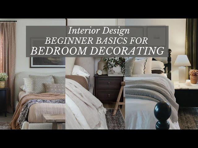 Bedroom Decorating Basics | Decorate With Me