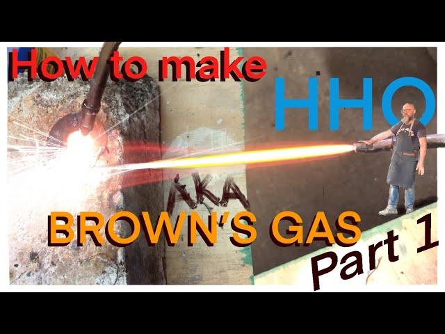 How to build a HHO generator that produces Brown’s Gas safely and successfully. Part 1