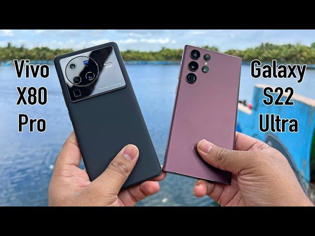 Vivo X80 Pro Vs Galaxy S22 Ultra Zoom Test | 60x Vs 100x Zoom