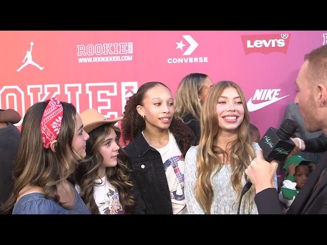 ROCK SQUAD walk the ROOKIE red-carpet | Hollywire