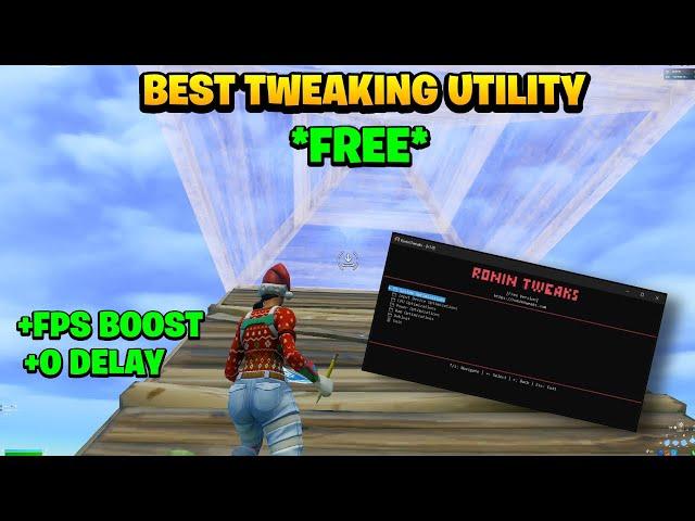 How To Boost FPS & Reduce Input Delay in Fortnite !  (HUGE FPS BOOST)