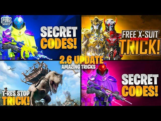 Free X Suit Trick For Everyone | T-REX Stop Trick |  Colour Codes For Mythic Outfit |PUBGM