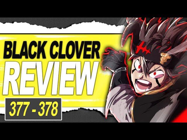 Asta & Yuno VS Wizard King Lucius FINAL BATTLE - Black Clover Chapter 377 378 Review!