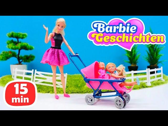 Barbie Geschichten Kompilation - Puppen Videos für Kinder. Spielspaß mit Barbie