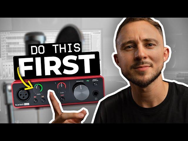 The 5 BEST Vocal Home Recording TIPS!