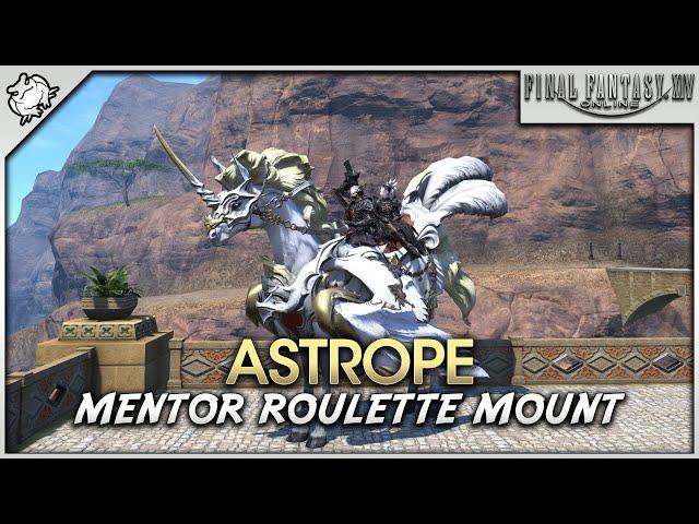 FFXIV - Astrope Mentor Roulette Mount