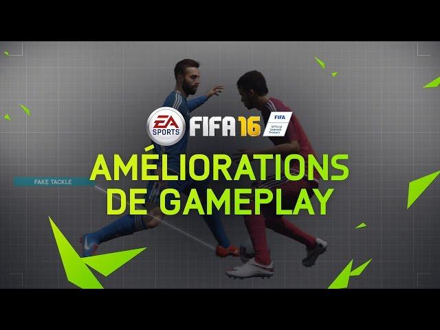 FIFA 16 Améliorations de gameplay : Défense, Milieu de Terrain, Attaque