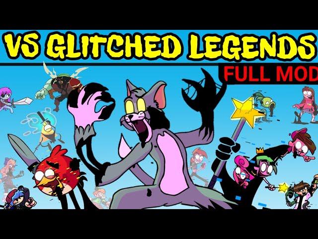 Friday Night Funkin' New VS Glitched Legends Full Week | Pibby x FNF Mod